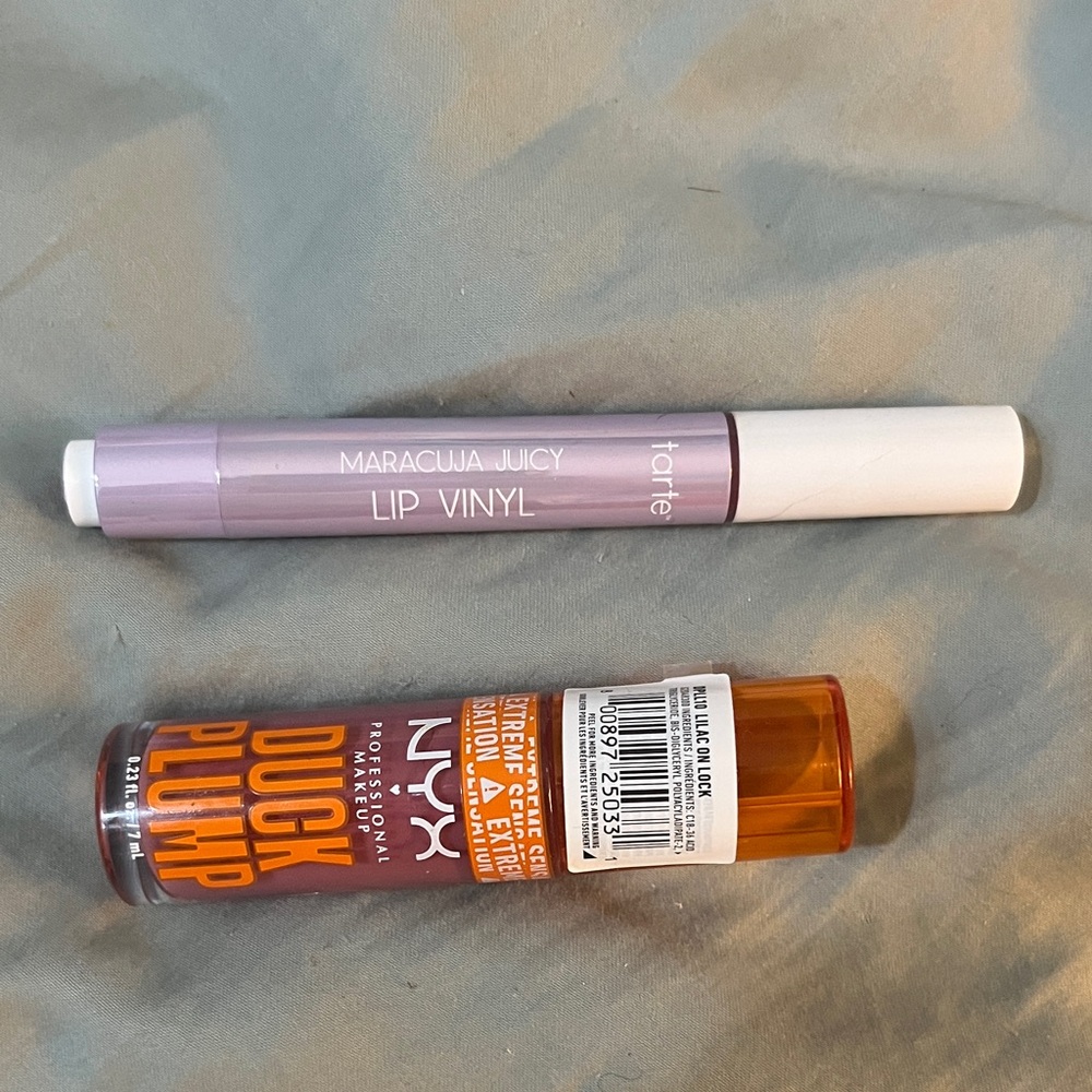 Tarte Maracuja Juicy Lip Vinyl - sheer iris nyx duck plump lilac on lock